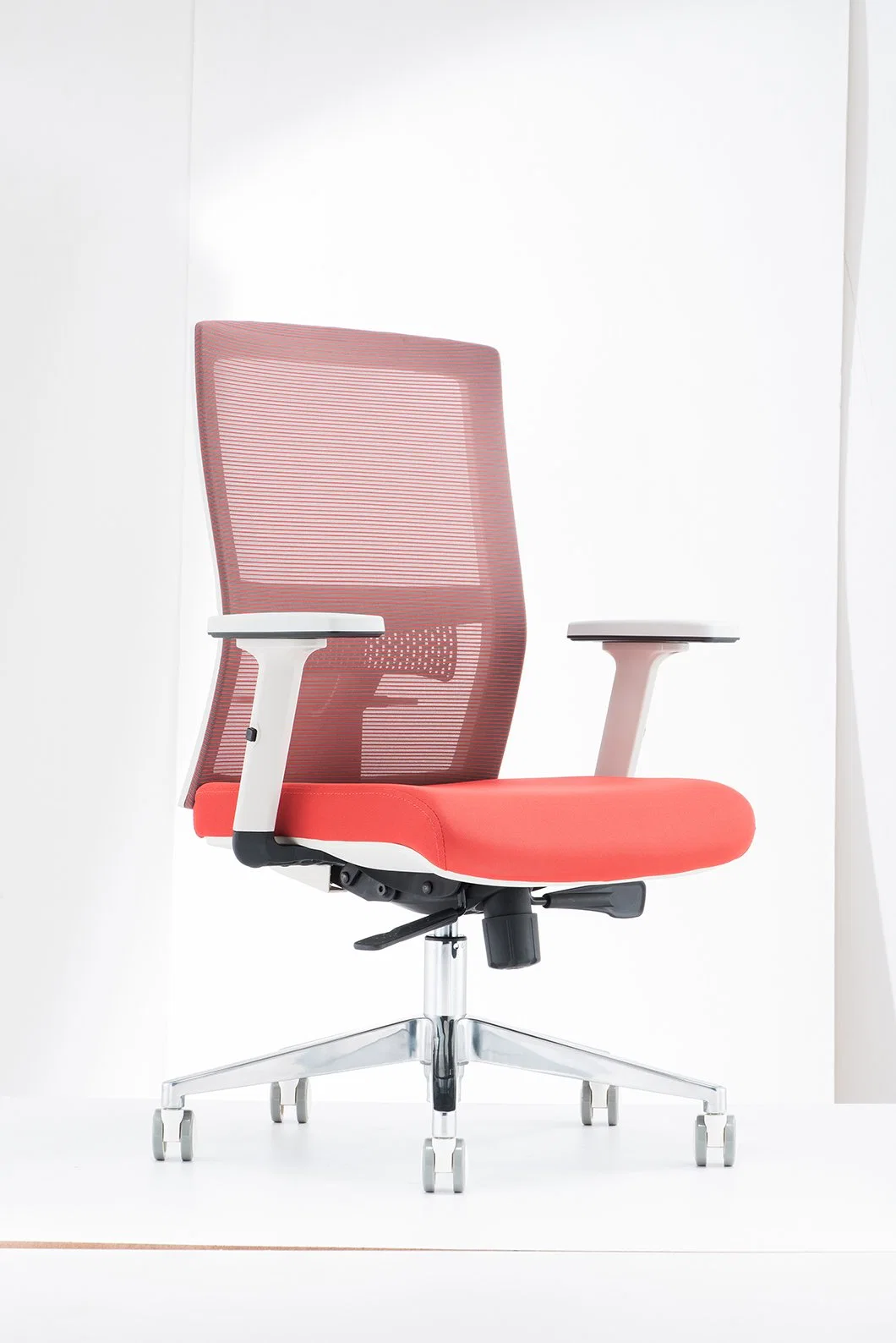 Office Executive Furniture MID-Back Back Swivel Fabric Mesh Office Chair Swivel with Wheels